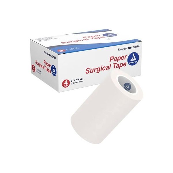 Dynarex Dynarex Paper Surgical Tape, 3inW x 10 yards, Pack of 48 3554 - main
